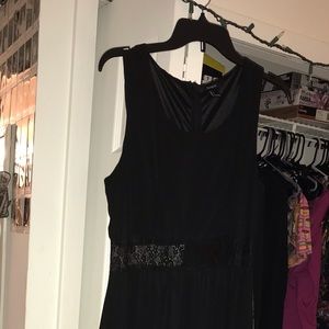 Black Chiffon Dress